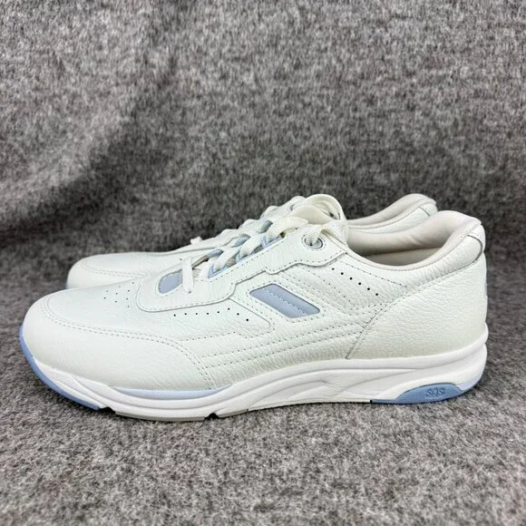 ✅ Women's 12S SAS Tour White Leather Comfort Walking Shoes MADE IN THE USA - Picture 11 of 15